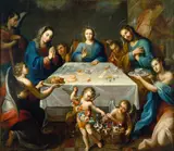 José de Alcíbar, The Blessing of the Table