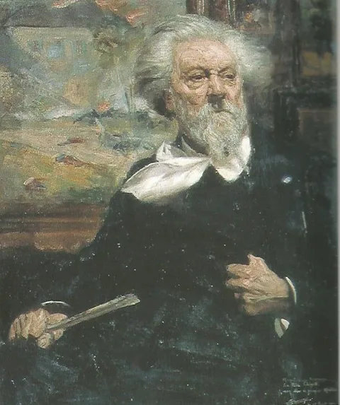Lucien Jonas, Portrait of the painter Alphonse Chigot