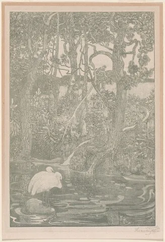 Theo van Hoytema, Bosidylle (Woodland Idyll)