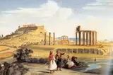 Johann Michael Wittmer, Athens, Temple of Zeus