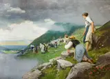 Lorenzo Delleani, Pilgrimage to Oropa