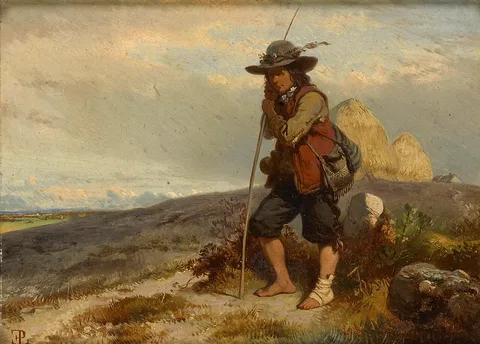 Eugène Le Poittevin, Shepherd boy