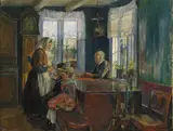 Halfdan Strøm, Farm Interior