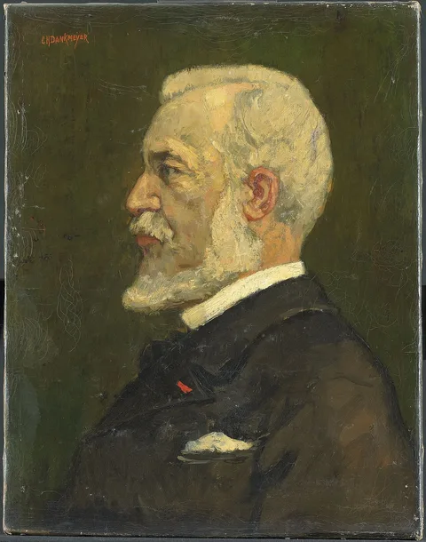 Charles Dankmeijer, portrait of Johannes Bosboom