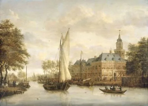 Jacobus Storck, Nijenrode Castle on the Vecht near Breukelen