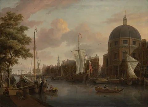 Jacobus Storck, The Singel and the Round Lutheran Church