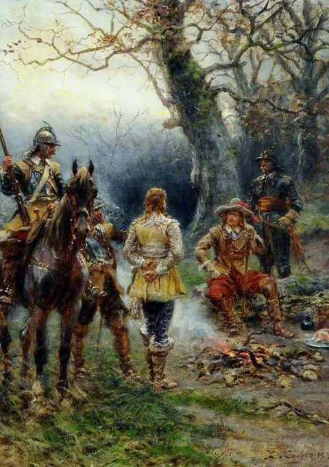 Ernest Crofts, Cromwell Questioning a Prisoner