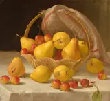 John F. Francis, Basket of Pears and Crabapples