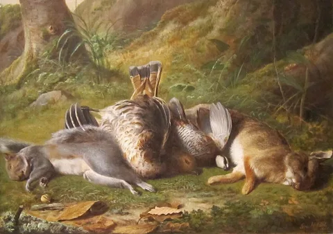 George Hetzel, Still Life with Trophy of Game
