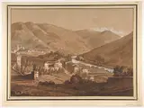 Victor-Jean Nicolle, Town in an Alpine Valley