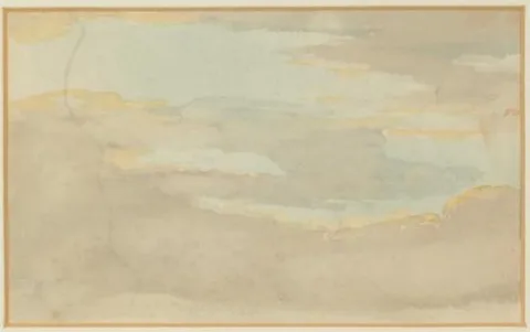 James Giles, Study Of Sky And Clouds - James Giles