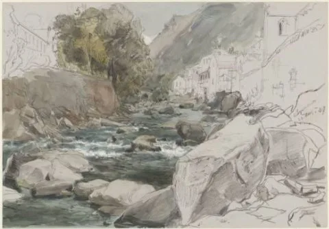 James Holland, Gezicht te Lynmouth, Devon