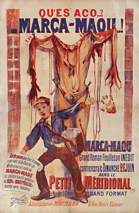 Firmin Bouisset, Qu'es aco... ? Marca-Maou... Marca-Maou : grand roman feuilleton inédit... dans Le Petit Méridional