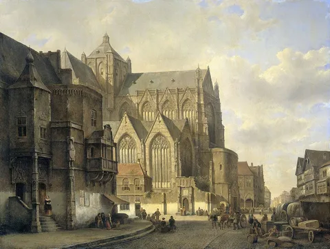 Kaspar Karsen, Cityscape, Rijksmuseum