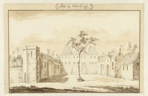 Abraham Rademaker, Het Loo bij Voorburg