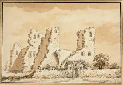 Abraham Rademaker, Altena Castle, Near Delft, Demolished in 1572