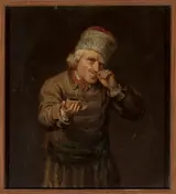 Maksymilian Antoni Piotrowski, Peasant taking a pinch of snuff