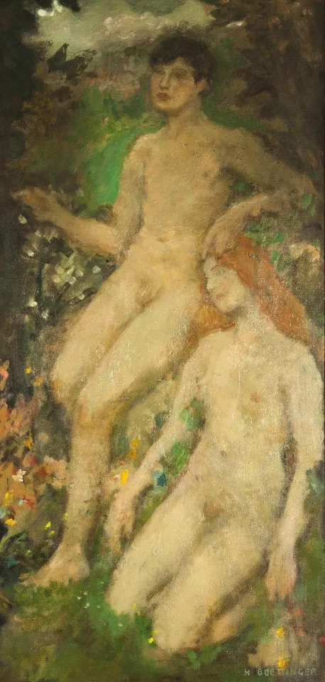 Hugo Boettinger, A couple at rest