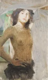 Hugo Boettinger, A Study of a Nude Girl