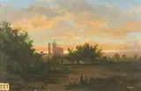 Enric Serra Auqué, Evening Landscape