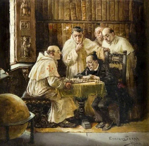 Enric Serra Auqué, The Chess Players