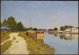 William Lamb Picknell, Morning on the Loing at Moret