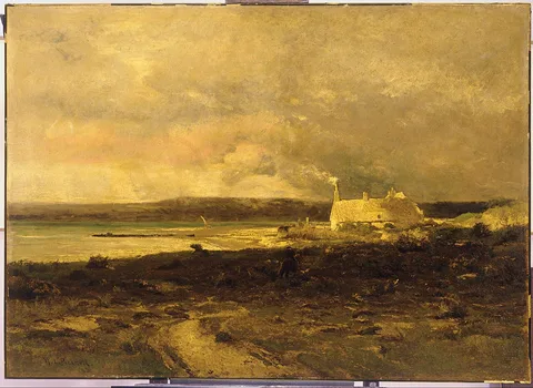 William Lamb Picknell, Cottage by the Sea