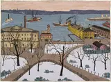 Glenn O. Coleman, Battery Park