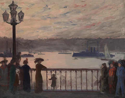 Glenn O. Coleman, The Fleet