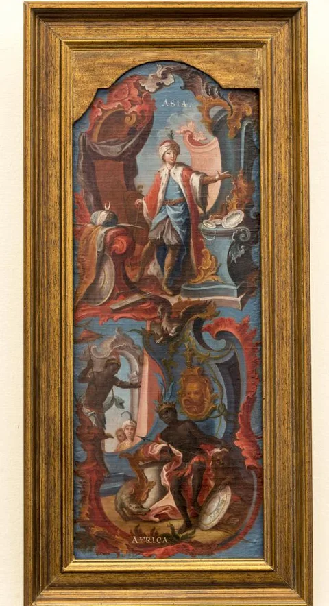 José de Páez, Allegory of the Continents: Asia and Africa