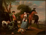 Wenzel Ignaz Brasch, Resting on a hunt