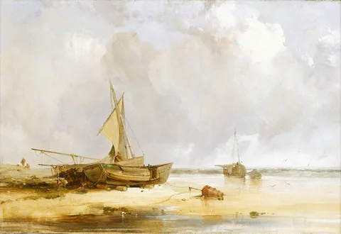 Henry Bright, On the French coast
