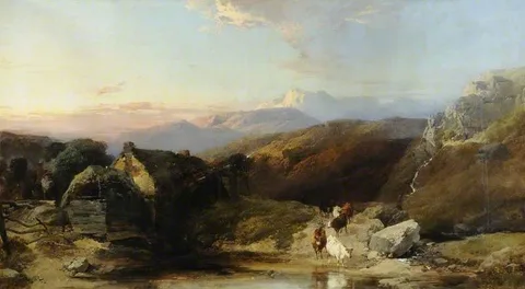 Henry Bright, Derbyshire Landscape