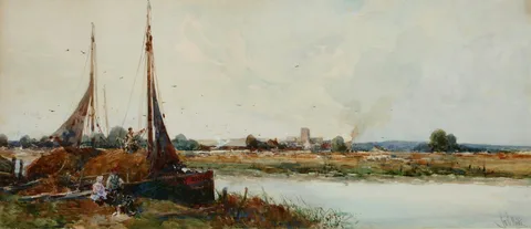 George Charles Haité, On the Norfolk Broads