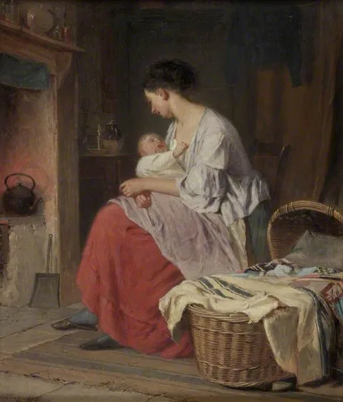 Haynes King, Mother and Child
