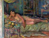 Wacław Wąsowicz, Nude with still life.