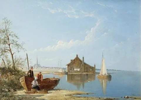 William Raymond Dommersen, Coastal Scene