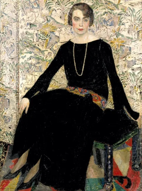 Léon de Smet, Portrait of Ms. Van Hecke