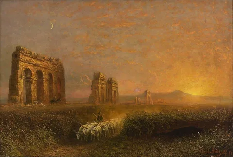 Albert Arnz, Roman campaign