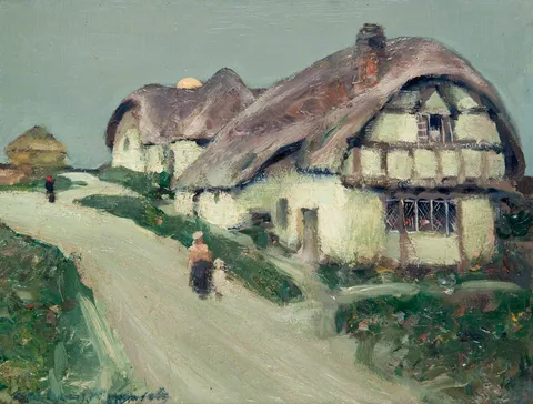 William Kennedy, Village by Moonlight