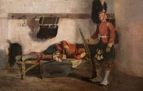 William Kennedy, Two Highland Soldiers in the Guardroom