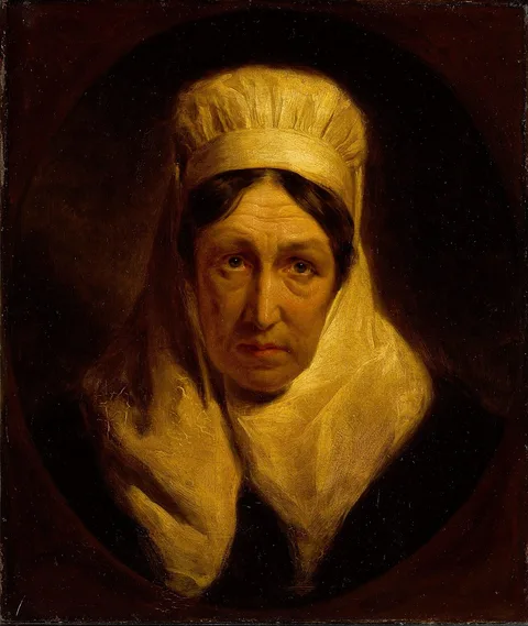 George Lance, Old French Woman