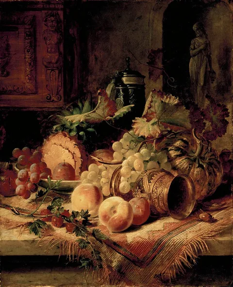 George Lance, Still Life - Fruit