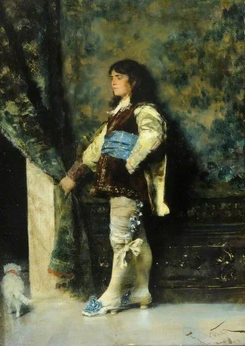 Francesco Vinea, Page at a Window
