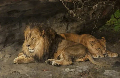 Géza Vastagh, A Siesta