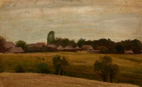 Henryk Grabiński, Village near Krakow