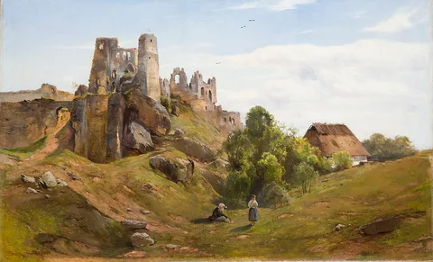 Henryk Grabiński, Ruins of Odrzykoń