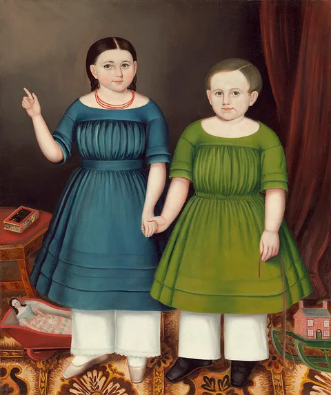 Joseph Whiting Stock, Mary and Francis Wilcox