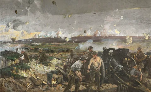 Richard Jack, The Taking of Vimy Ridge, Easter Monday 1917