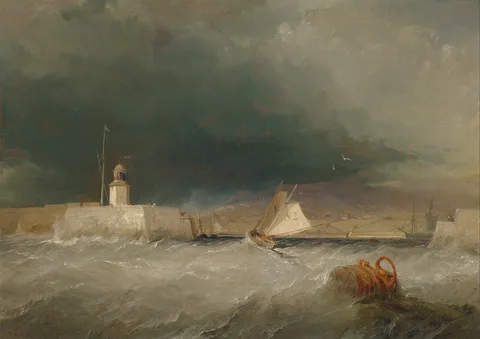 George Chambers, Port on a Stormy Day